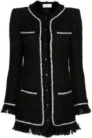GIUSEPPE DI MORABITO Einreihige Tweed-Jacke