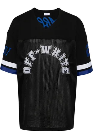 OFF-WHITE T-Shirt mit Logo-Applikation