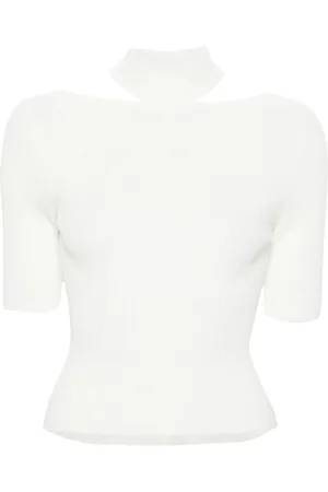 Cult Gaia Geripptes Brianna T-Shirt