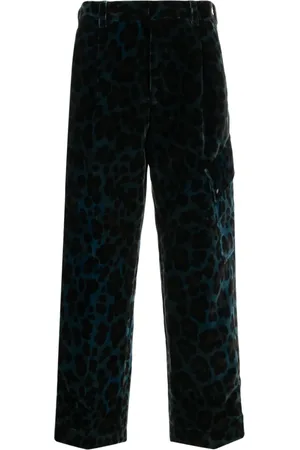 OAMC Combine Cargohose mit Leoparden-Print