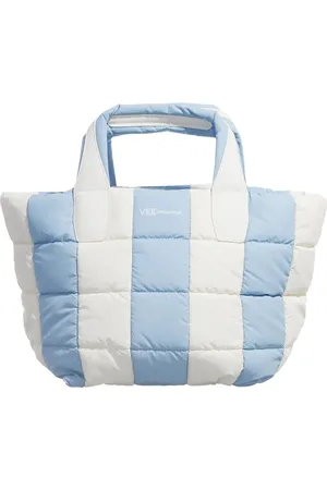 VeeCollective Handtasche - Porter Tote Small Cerulean - Marshmallow Stripes - Gr. unisize - in - für Damen
