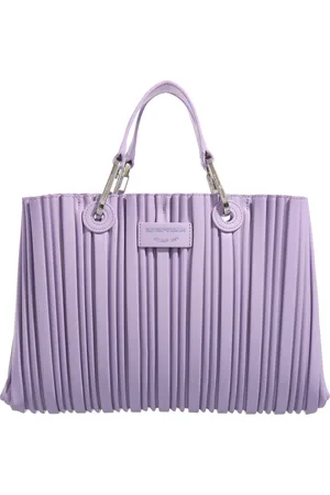 Emporio Armani Schultertasche - Shopping S Simil Nappa Plisse - Gr. unisize - in - für Damen