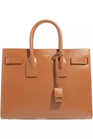 Saint Laurent Damen Umhängetaschen - Crossbody Bags Small Sac De Jour Shopping Bag - in braun - Umhängetasche für Damen