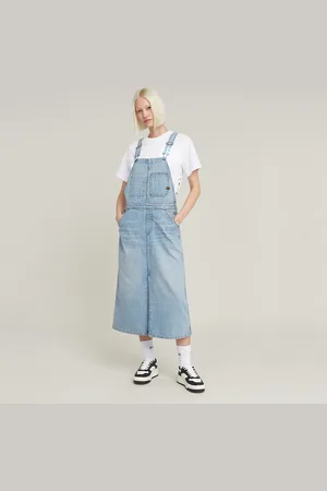 G-Star Midi Dungaree Kleid