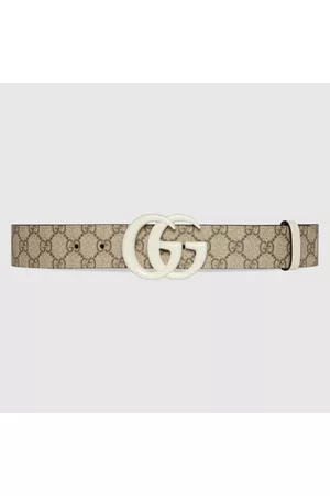 Gucci Damen Gürtel - Breiter GG Marmont Gürtel, Grösse 120