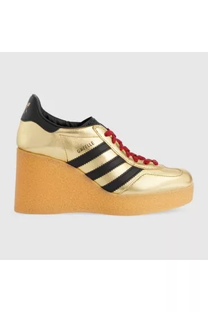 Gucci Damen Sneakers - Adidas X Gazelle Damensneaker Mit Keilabsatz, Grösse 34 IT