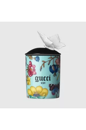 Gucci Parfüm - Mittelgroße Kerze Mit Flora-Print, Duft Inventum