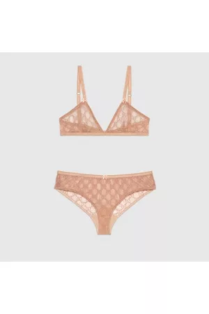 Gucci Damen BHs & Bustiers - Dessous-Set Aus GG Tüll, Grösse M