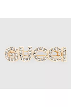 Gucci Damen Haarschmuck - Haarspange Mit „" Aus Kristallen