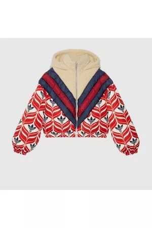 Gucci Damen Kapuzenjacken - Adidas X Puffer-Jacke Mit Kapuze, Grösse 40 IT
