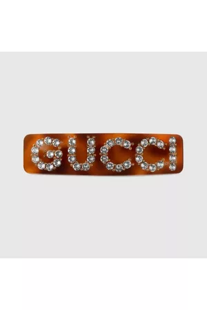 Gucci Damen Haarschmuck - Einzelne Haarspange Mit Kristall-Motiv