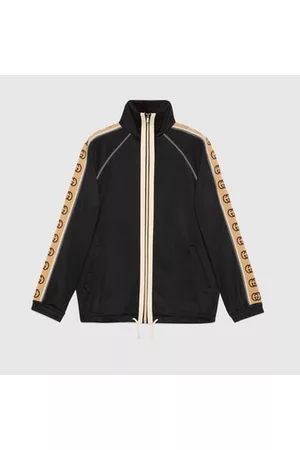 Gucci Herren Sweatjacken - Übergroße Jacke Aus Technischem Jersey, Grösse XS
