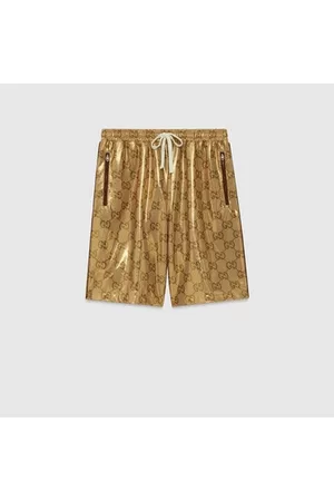 Gucci Herren Kurze Hosen - Basketballshorts Aus Technischem GG Jersey, Grösse S
