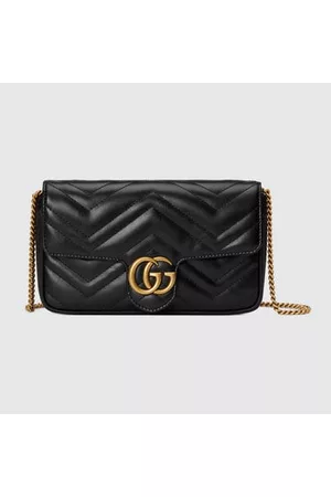 Gucci Damen Slips - GG Marmont Mini-Brieftasche Mit Kettenriemen