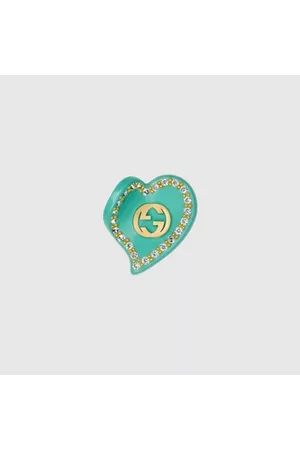 Gucci Damen Haarschmuck - Haarspange Mit GG Und Herz