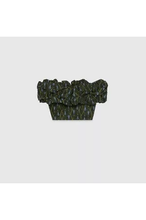 Gucci Tops & Shirts - Kurzes Giglio Oberteil, Grösse XS
