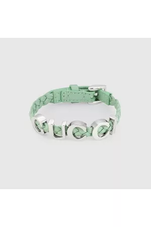 Gucci Armbänder - Armband Aus Leder Mit „", Grösse M