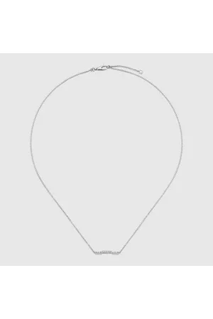 Gucci Halsketten - Link To Love Halskette Mit Diamanten