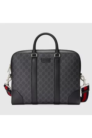 Gucci Herren Laptop- & Aktentaschen - Aktentasche Aus GG Supreme