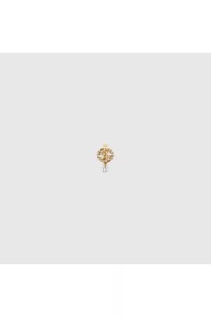 Gucci Ohrringe - Einzelner GG Ohrring Aus 18-karätigem Gold