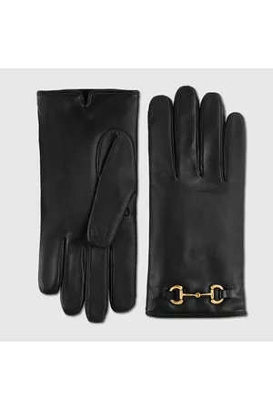 Gucci Herren Handschuhe - Handschuhe Aus Leder Mit Horsebit, Grösse 10
