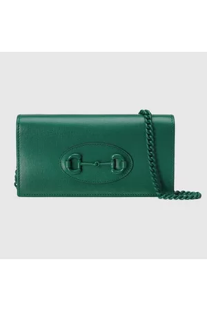 Gucci Damen Slips - Horsebit 1955 Brieftasche Mit Kettenriemen