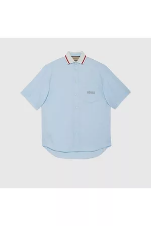 Gucci Herren Business Hemden - Hemd Aus Oxford-Baumwolle, Grösse 46
