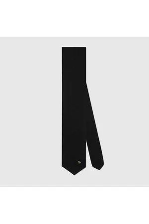 Gucci Herren Krawatten - Krawatte Aus Wollstrick Mit Doppel G