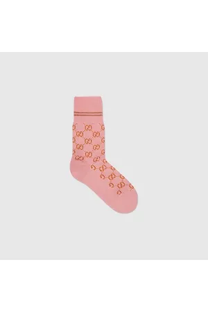 Gucci Damen Socken & Strümpfe - Socken Aus Baumwollmischung Mit GG, Grösse M