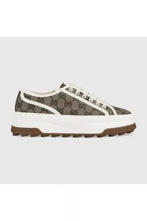 Gucci Damen Sneakers - Damensneaker Mit GG, Grösse 35 IT