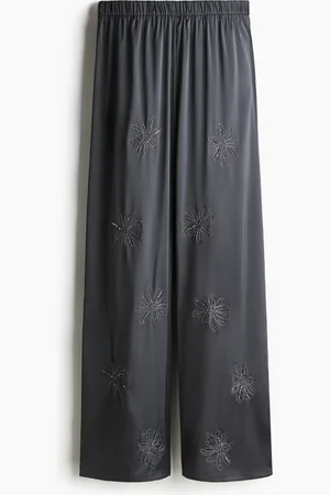 H&M Hose mit Stickereien