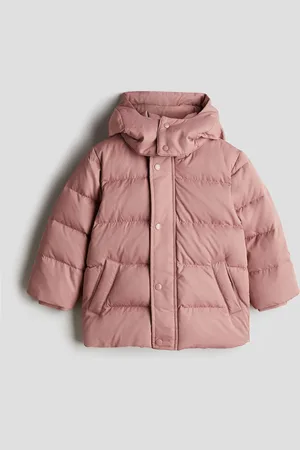 H&M Daunen-Pufferjacke mit Kapuze