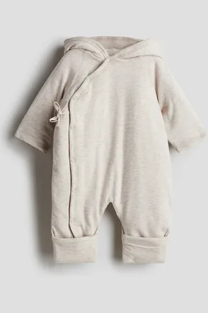 H&M Wattierter Overall aus Jersey