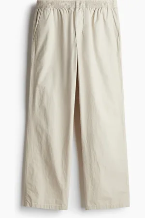 H&M Popelinehose in Relaxed Fit