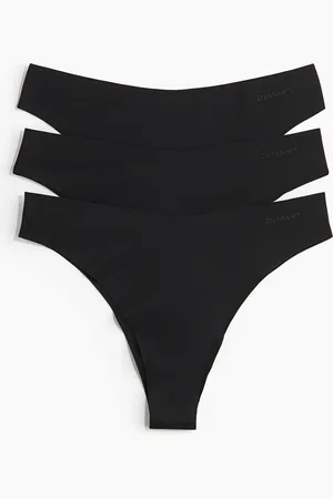 H&M 3er-Pack Sportslips Brazilian mit DryMove™