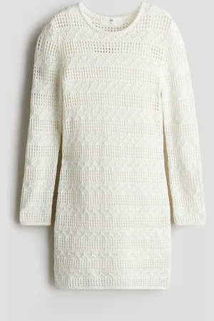 H&M Kleid im Häkellook
