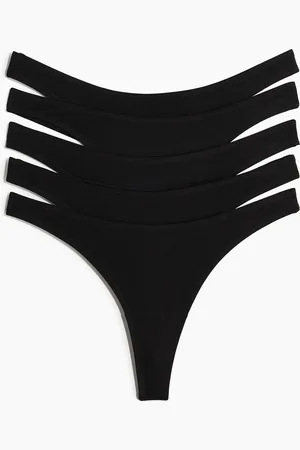 H&M 5er-Pack Baumwolltangas