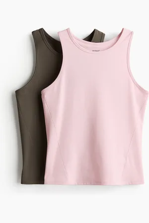 H&M 2er-Pack Sport-Tanktops mit DryMove™