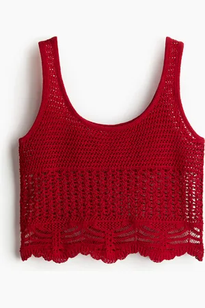 H&M Strand-Tanktop im Häkellook