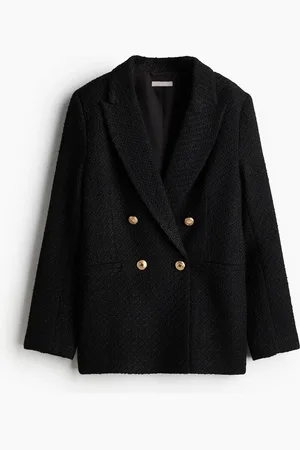 H&M Blazer aus Strukturstoff
