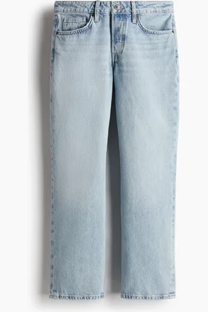 H&M Straight Regular Ankle Jeans
