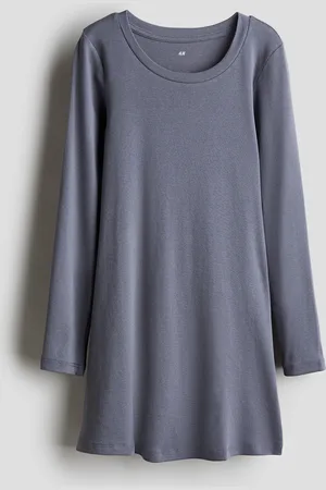H&M Jerseykleid mit Langarm