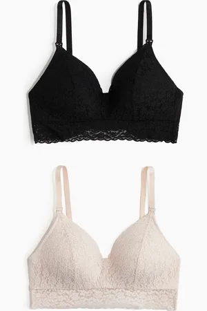 H&M MAMA 2er-Pack Wattierte Still-BHs