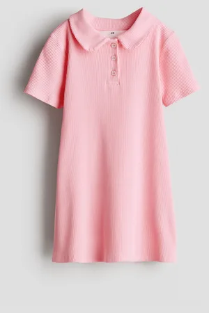 H&M Geripptes Jerseykleid