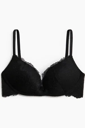 H&M Bügelloser Push-up-BH mit Spitze