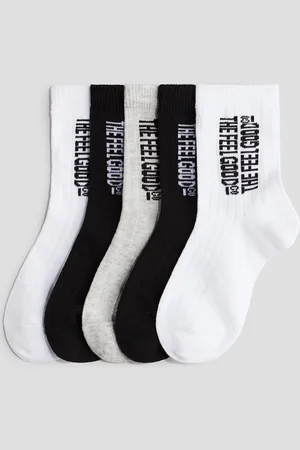 H&M 5er-Pack Gerippte Socken