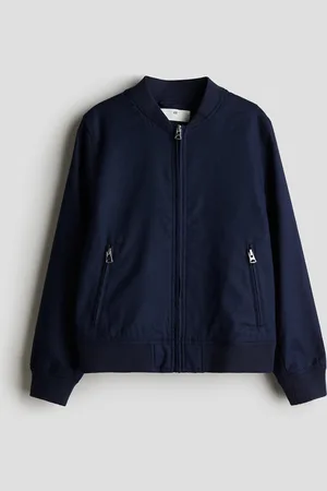 H&M Pilotenjacke aus Leinenmix