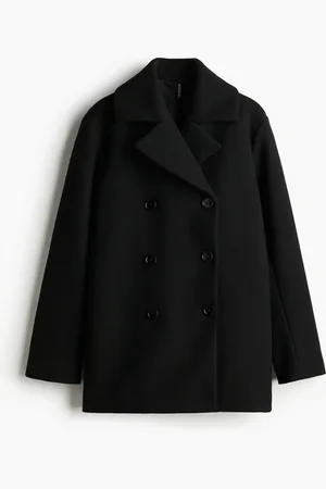 H&M Zweireihiger Filzmantel
