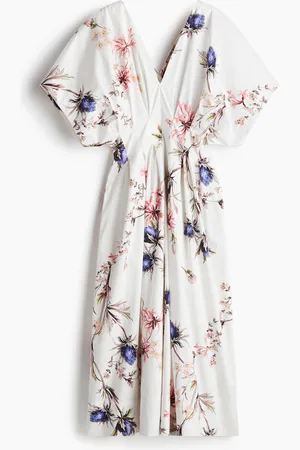 H&M Tailliertes Baumwollkleid