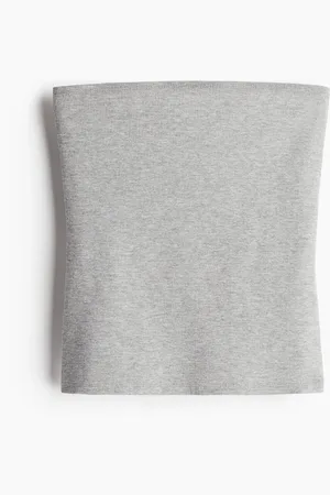 H&M Geripptes Tubetop